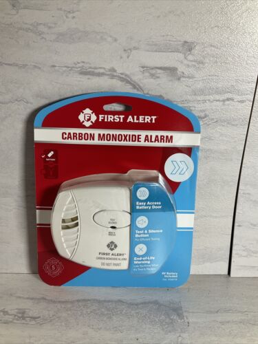 FIRST ALERT CO400-3 Carbon Monoxide Detector, Battery Operated, White(New) (6922810163383)